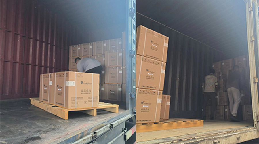 拼速度、高效率地完成國內(nèi)某知名品牌迷你洗衣機(jī)發(fā)貨