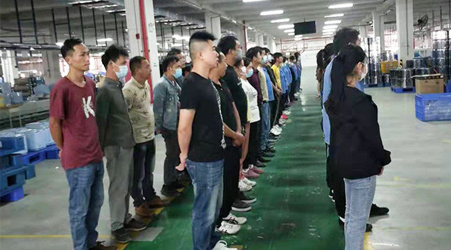 二十大寄語青年！金環(huán)電器開展關(guān)于二十大會議精神學(xué)習(xí)