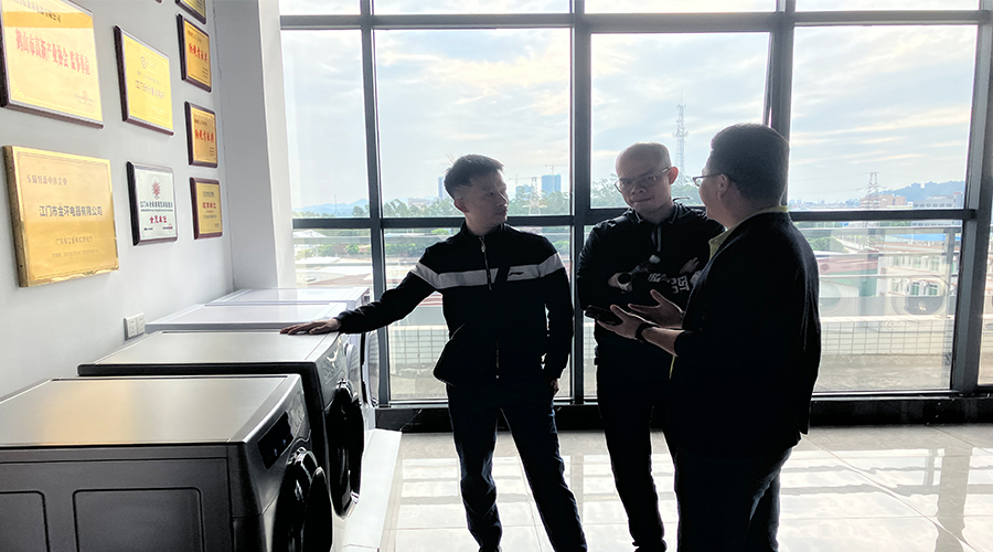 廣交會熱度延續(xù)，金環(huán)電器再迎考察團