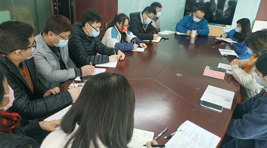 開工大吉！金環(huán)電器組織銷售部門召開動員大會